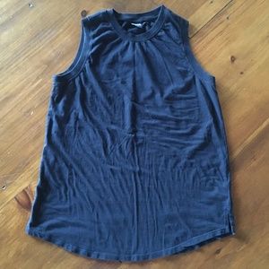 Mono B | Black Athletic Tank - Size Large